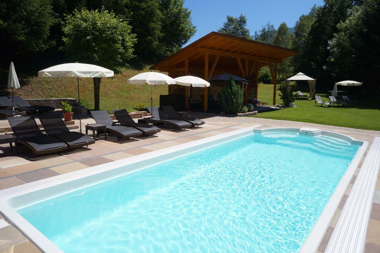 Gaestehaus Almrausch, Ferienanlage Mit Pool Nassereith Dış mekan fotoğraf