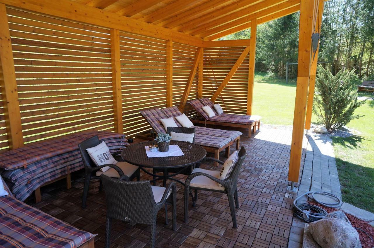 Gaestehaus Almrausch, Ferienanlage Mit Pool Nassereith Dış mekan fotoğraf