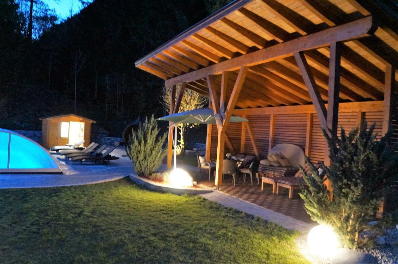 Gaestehaus Almrausch, Ferienanlage Mit Pool Nassereith Dış mekan fotoğraf
